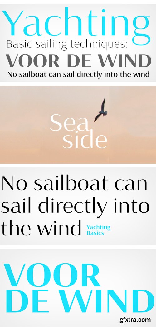 Seaside Font Family