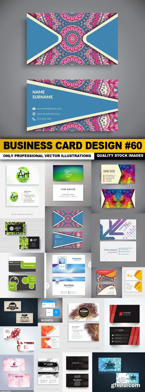 Business Card Design #60 - 20 Vector