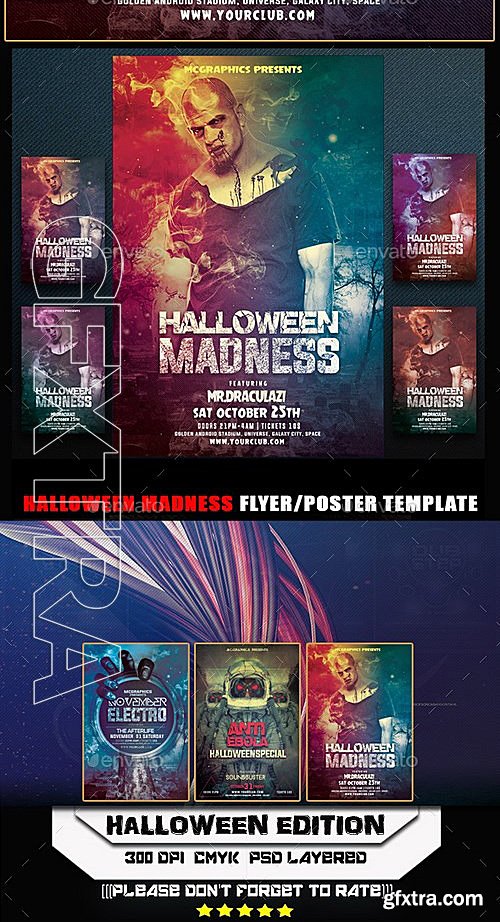 GraphicRiver - November Halloween Bundle Edition Vol1 13093097