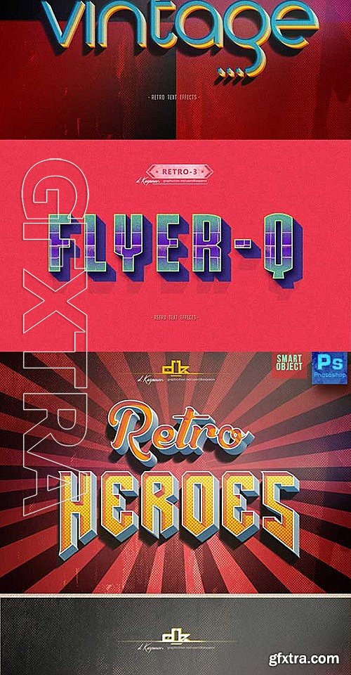 GraphicRiver - 37 Retro & Vintage Style Bundle 12947171