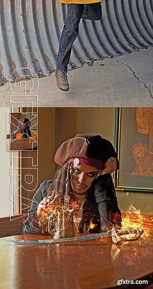 GraphicRiver - Real Burn Photoshop Action 13093035