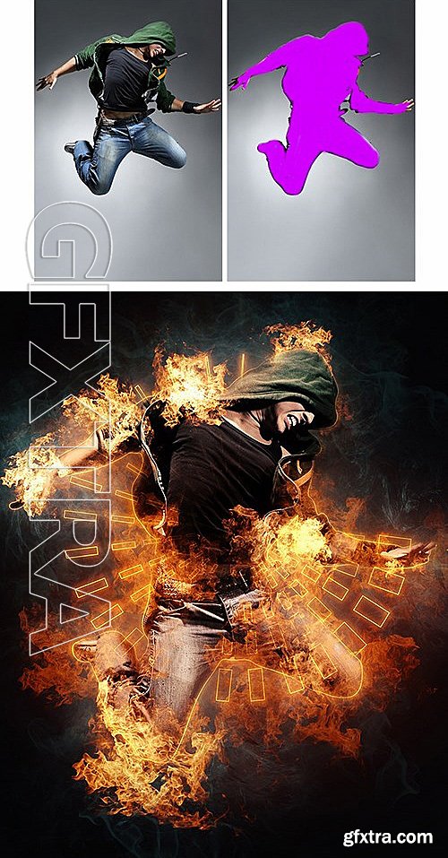 GraphicRiver - SunDance Photoshop Action 13001410