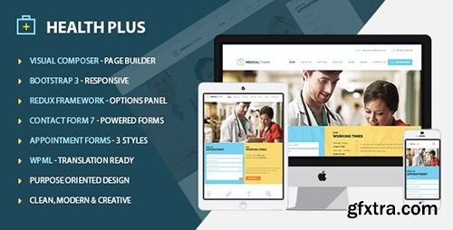 ThemeForest - Health Plus v1.0 - Health & Medical Theme - 12786204