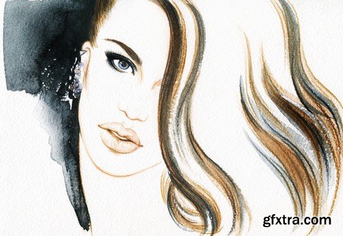 Fashion illustration women