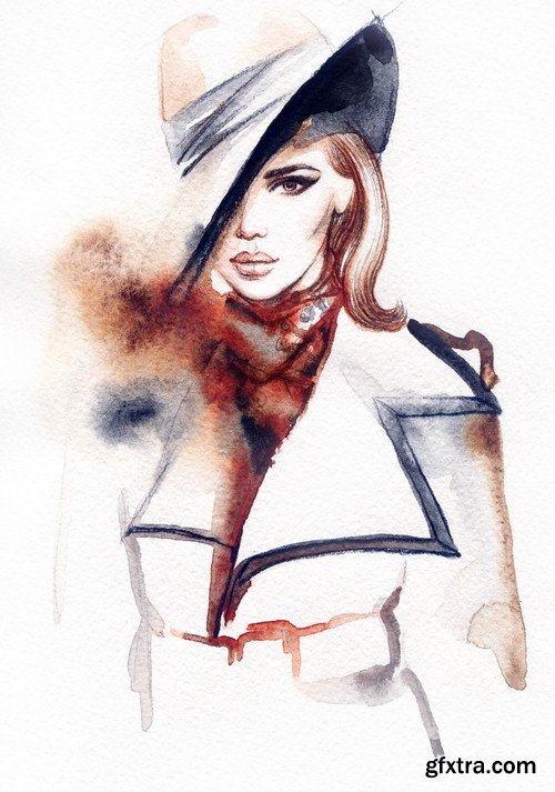 Fashion illustration women