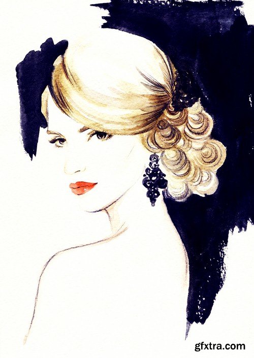 Fashion illustration women