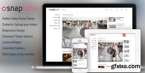 ThemeForest - Snaptube v3.1 - Premium Video WordPress Theme - 8026657