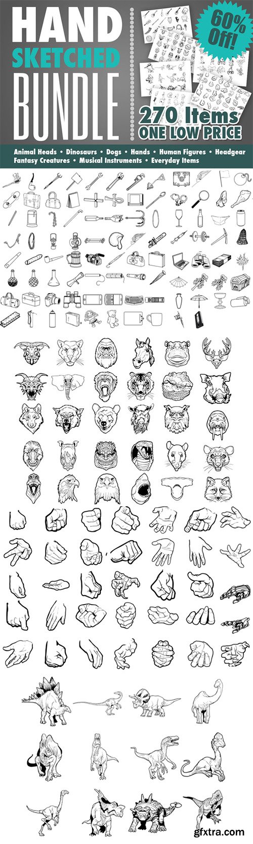 CM Hand Drawn Art Bundle 107712