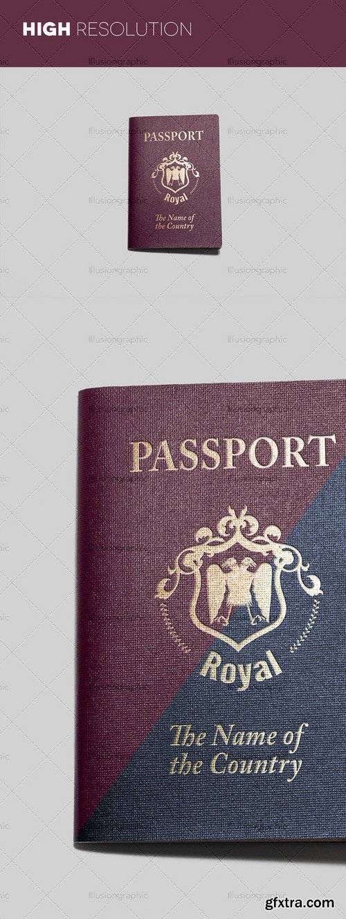 CM - Photorealistic Passport Mockup Vol.2 393370