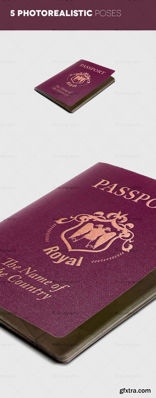 CM - Photorealistic Passport Mockup Vol.2 393370