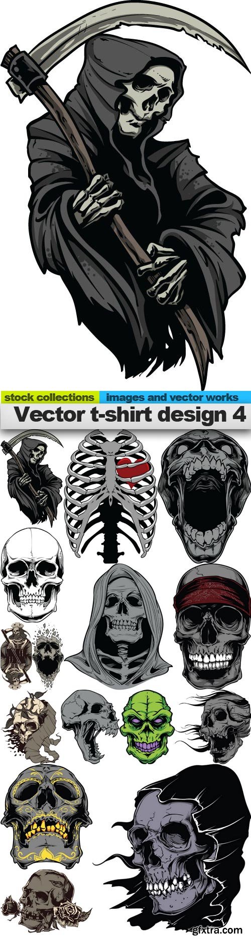 Vector t-shirt design 4, 15 x EPS