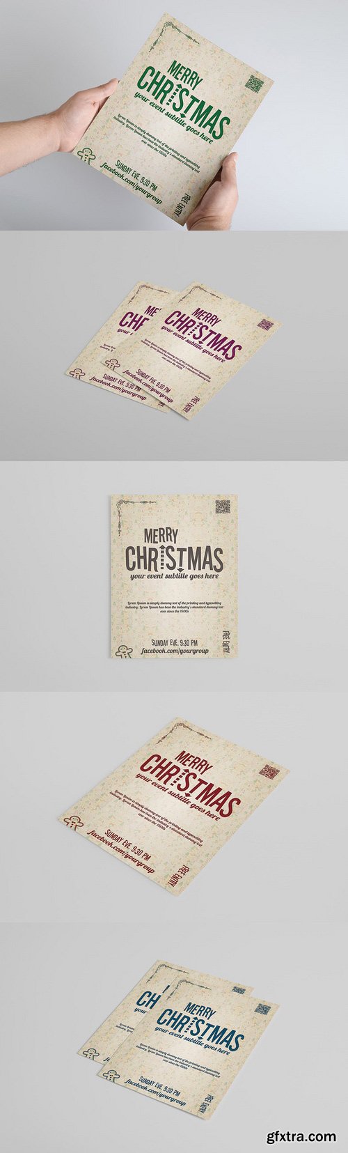 CM - Christmas FLYER template 393439