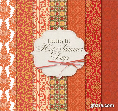 Ornamental Background Textures - Hot Summer Days