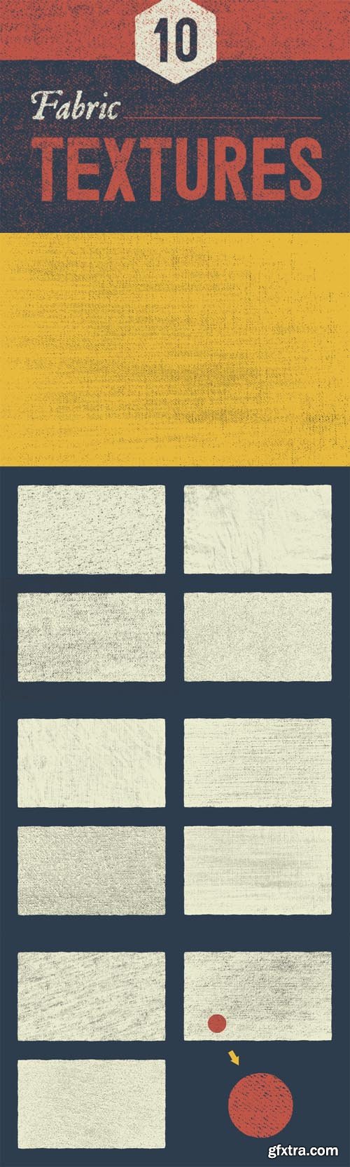 10 Vintage Fabric Textures