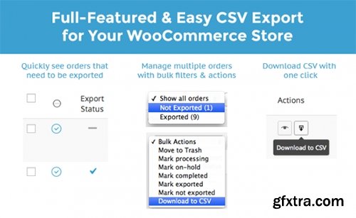 WooThemes - WooCommerce Order/Customer CSV Export v3.10.1