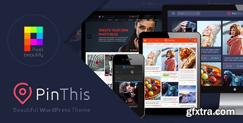 ThemeForest - PinThis v1.5.2 - Pinterest Style WordPress Theme - 7259295