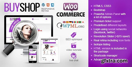 ThemeForest - BuyShop v1.1.9 - Responsive WooCommerce WordPress Theme - 7519497