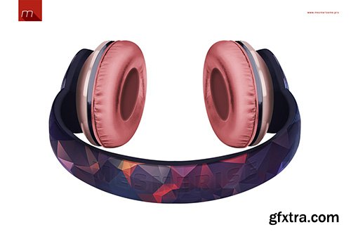 CreativeMarket Headphones Mock-up