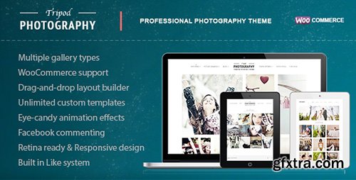 ThemeForest - Tripod v4.1 - Professional WordPress Photography Theme - 4438731