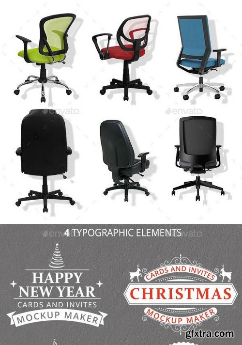 Graphicriver Christmas Desktop Hero Image Scene Generators 12932661