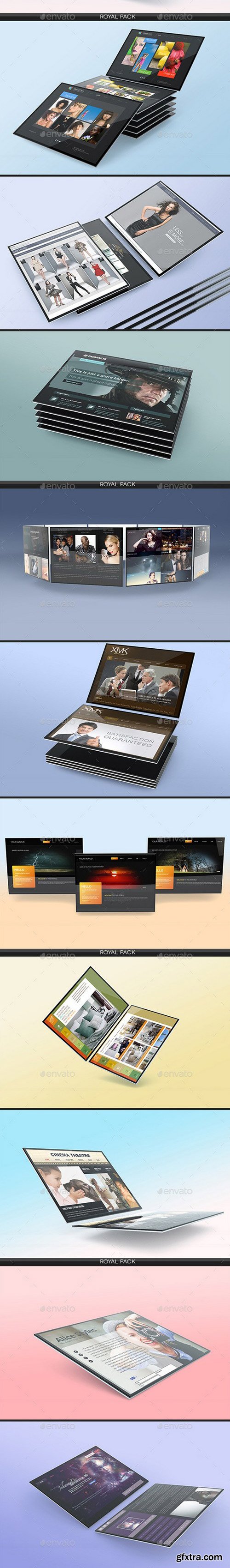 CM - Graphicriver - 12923382 Screen Mockup Pack