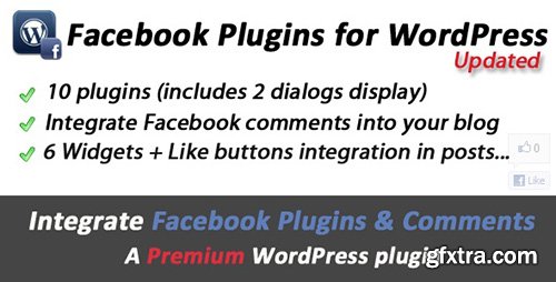 CodeCanyon - Facebook Plugins Comments Dialogs for WordPress v3.2 - 235576