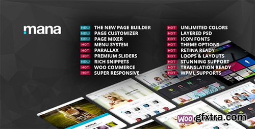 ThemeForest - Mana v1.9.2 - Responsive Multi-Purpose Theme - 5895568