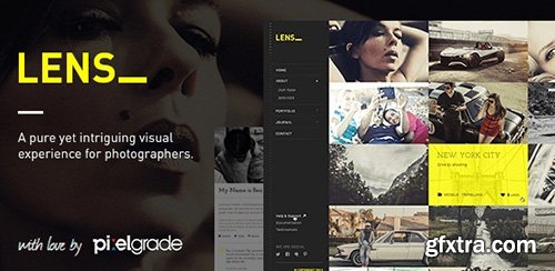 ThemeForest - LENS v2.2.0 - An Enjoyable Photography WordPress Theme - 5713452