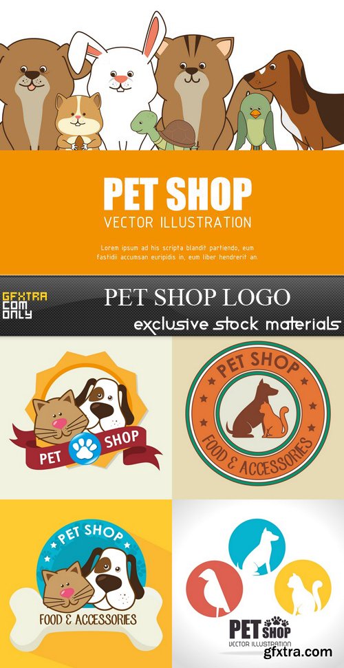 Pet Shop Logo - 5xEPS