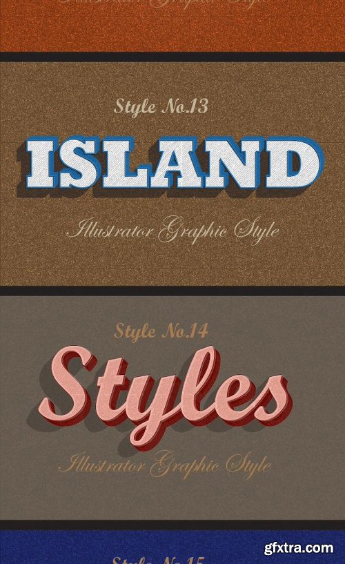 Graphicriver Bundle of Retro Vintage Text Effects 12913324