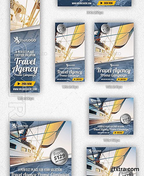 GraphicRiver - Explore & Travel Web & Facebook Banners 13182391