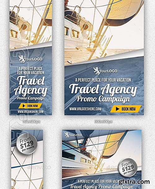 GraphicRiver - Explore & Travel Web & Facebook Banners 13182391