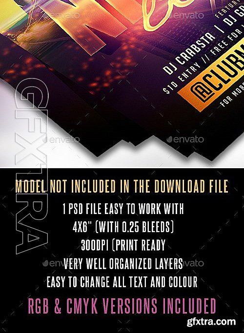 GraphicRiver - Night Life Flyer Template 13133006