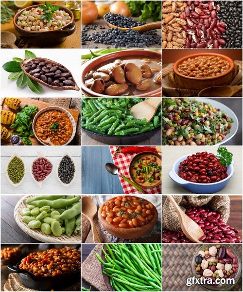 Collection bean food meal of beans 25 HQ Jpeg