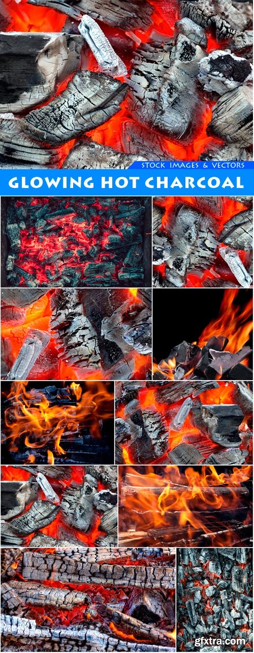 Glowing Hot Charcoal 10X JPEG