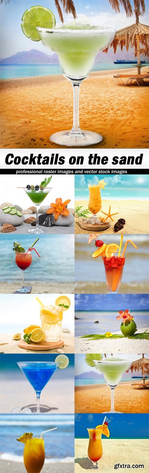 Cocktails on the sand