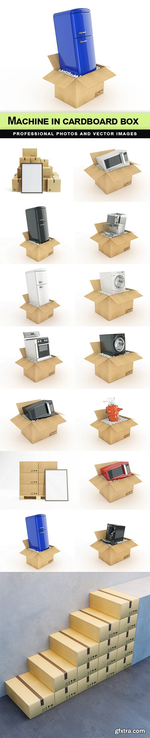 Machine in cardboard box - 15 UHQ JPEG