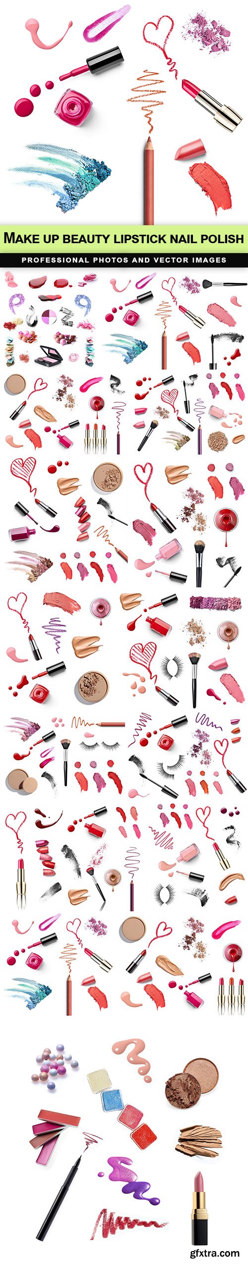 Make up beauty lipstick nail polish - 15 UHQ JPEG