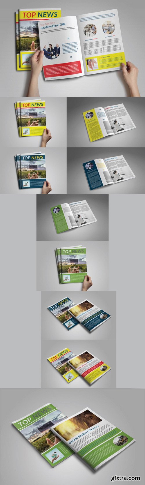 CM - Indesign Newsletter Template 397563