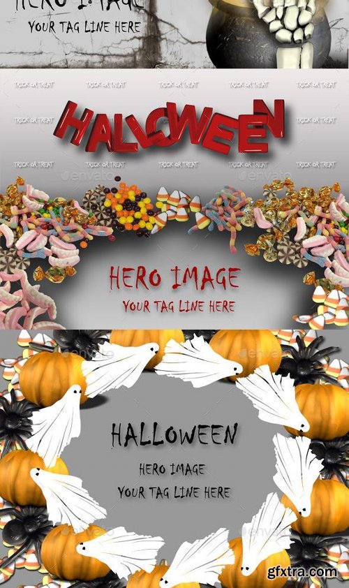 Graphicriver Halloween Assets and Mockup Creator 11863106