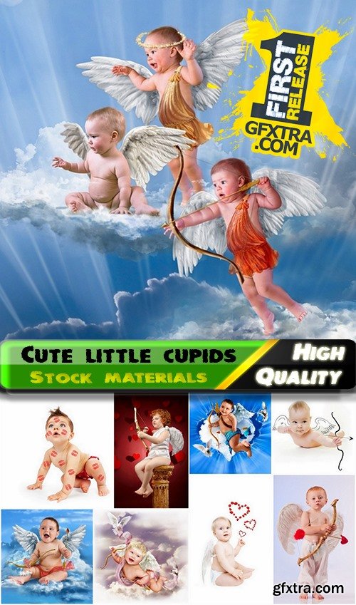 Cute little kids and baby cupids - 25 HQ Jpg