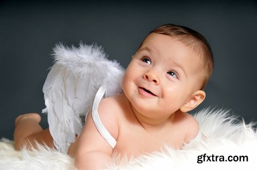 Cute little kids and baby cupids - 25 HQ Jpg