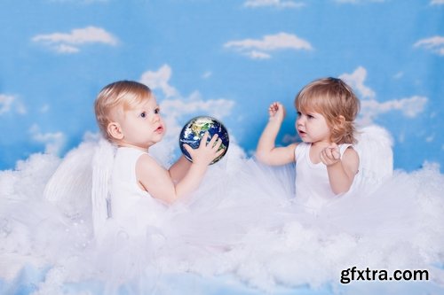 Cute little kids and baby cupids - 25 HQ Jpg