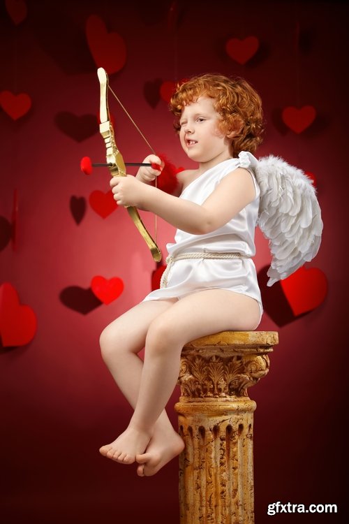 Cute little kids and baby cupids - 25 HQ Jpg