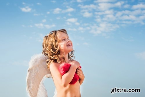 Cute little kids and baby cupids - 25 HQ Jpg