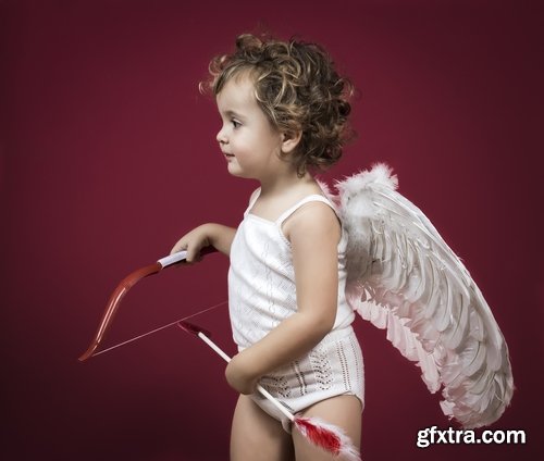 Cute little kids and baby cupids - 25 HQ Jpg