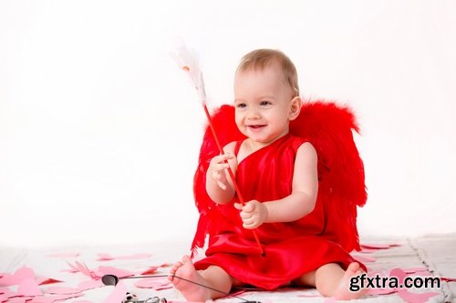 Cute little kids and baby cupids - 25 HQ Jpg