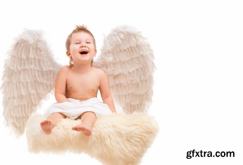 Cute little kids and baby cupids - 25 HQ Jpg