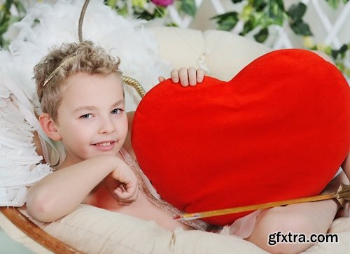 Cute little kids and baby cupids - 25 HQ Jpg