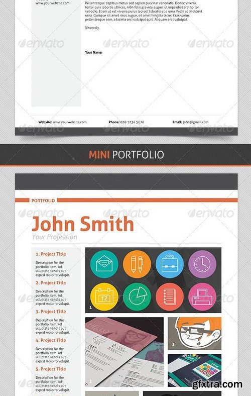 Graphicriver Professional Resume/CV 1820628